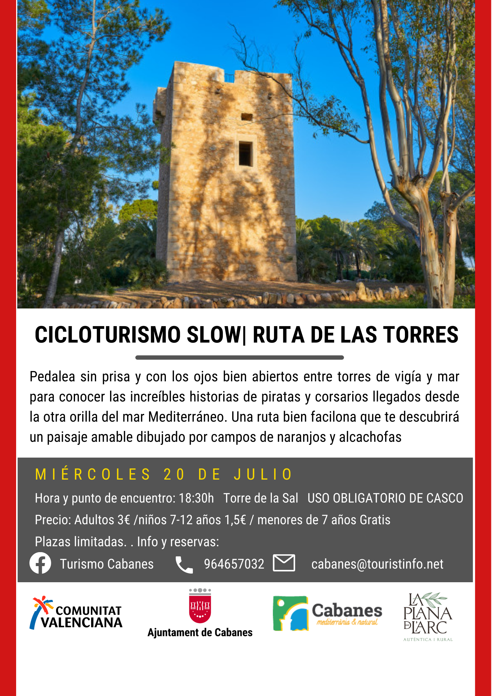 CICLOTURISMO SLOW | RUTA DE LAS TORRES