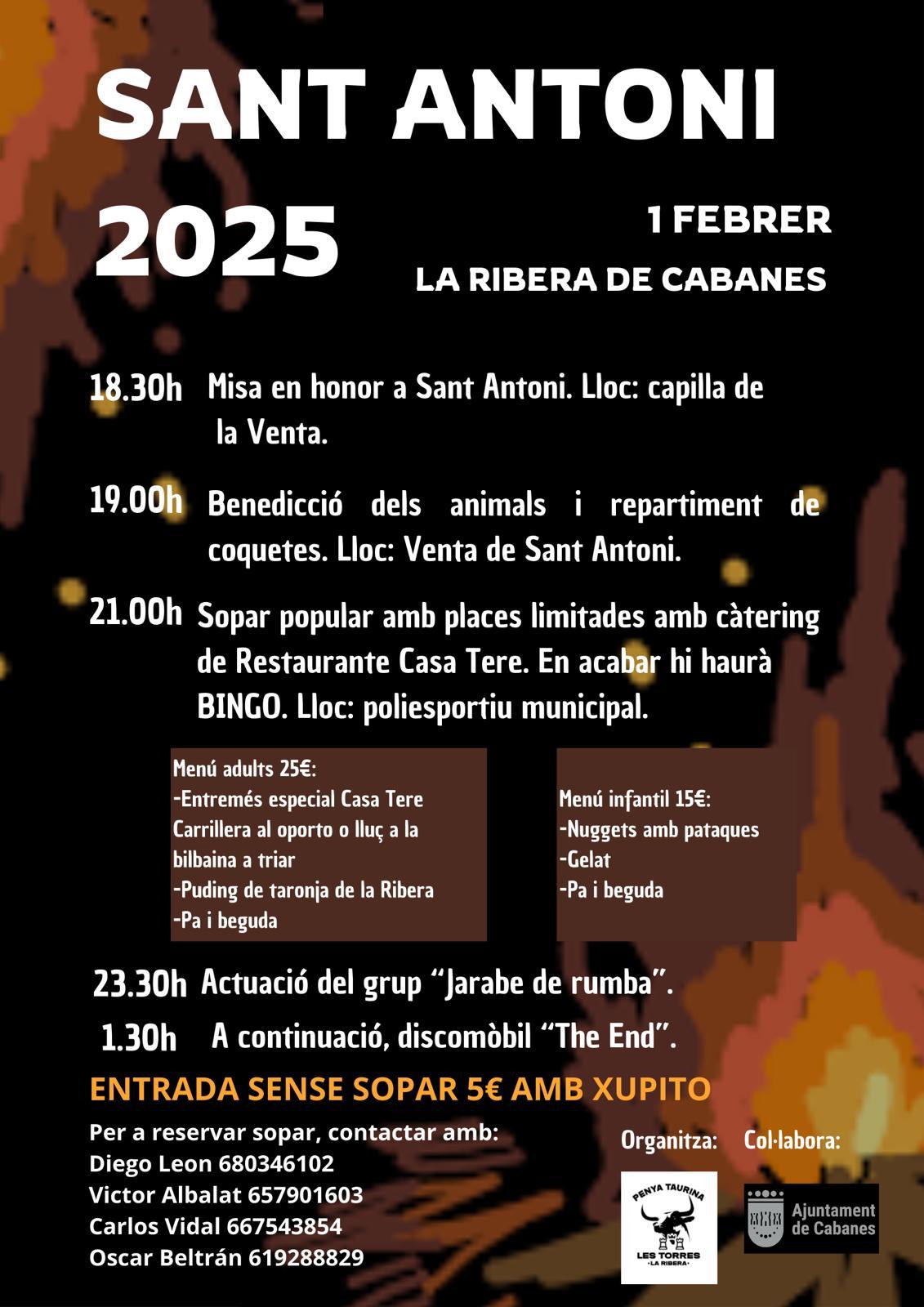sant antoni la ribera 1 de febrer